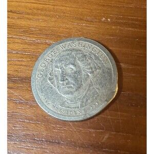 George Washington 2007 P $1 One Dollar Coin 1789-1797 Circulated